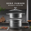 【分仓直发包邮】康巴赫-欧式304不锈钢双层蒸锅KGO-Z28A 商品缩略图1