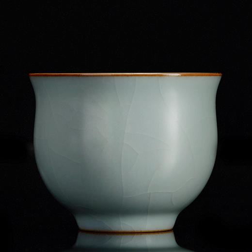 【丰子汝窑】【天青贵妃杯】茶杯手工开片主人杯陶瓷汝瓷单杯子个人品茗杯功夫茶具 商品图10