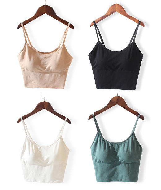 【必败榜——蚕丝文胸 适合外穿或不扣扣子】很舒适 但是内搭摩擦会起球 桑蚕丝娇气 适合爱运动 爱出汗 单穿的宝宝 轻奢普拉提 真丝吊带内衣文胸 商品图2