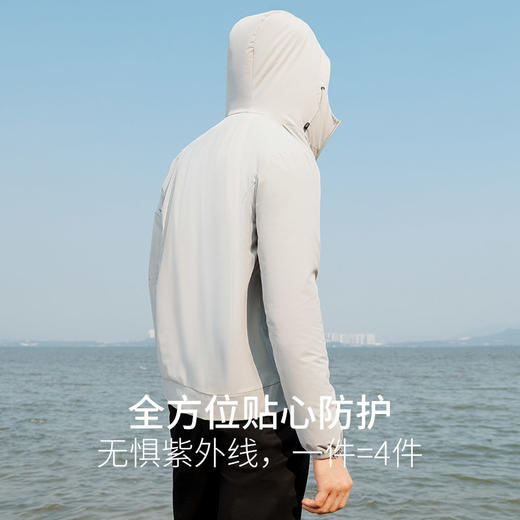 MD名盾男士防晒衣夏季新品薄款防紫外线冰感皮肤衣户外运动防晒服 商品图3