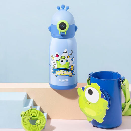 苏泊尔 儿童保温杯智能温显水杯 KC60KG20 商品图1