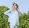 【时尚便捷轻松防晒】防晒衣女夏季轻薄透气防紫外线短款连帽披肩户外百搭防晒服 商品缩略图5