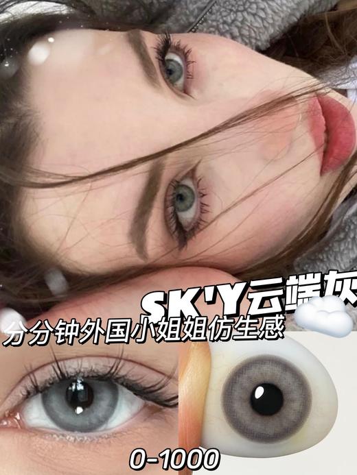 Toastnomi 云端灰 10片/盒（日抛型） 商品图0