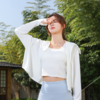 【时尚便捷轻松防晒】防晒衣女夏季轻薄透气防紫外线短款连帽披肩户外百搭防晒服 商品缩略图7