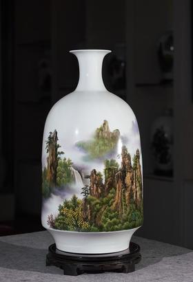 新粉结合张家界风光赏瓶