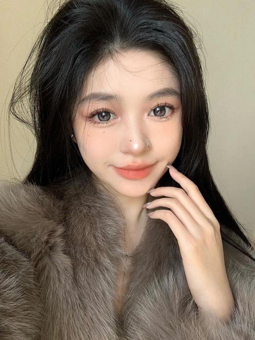 mixlook 白月光 自然黑灰色 14.2mm 年抛 含硅水凝胶 商品图6