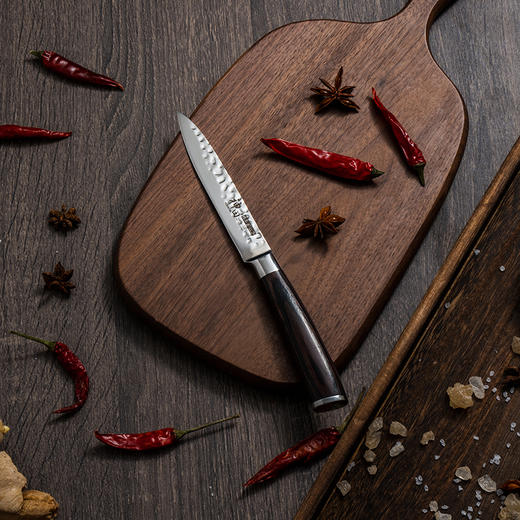 神田 匠系列厨房刀具中华菜刀三德刀多用刀套装三件套 商品图8