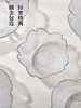 「数款可选！花朵玻璃杯」玻璃水果盘客厅居家日用简约现代颜值甜品碗点心糖果茶几零食盘餐饮用具 商品缩略图1