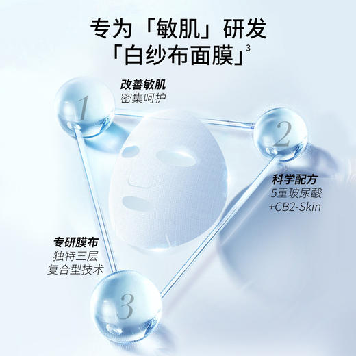 润百颜白纱布面膜（玻尿酸屏障调理面膜）2.0 商品图4