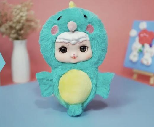 百变小蓝姆陆地海洋系列盲盒毛绒公仔手办车载摆件可爱少女心礼物潮玩棉花娃娃 商品图5