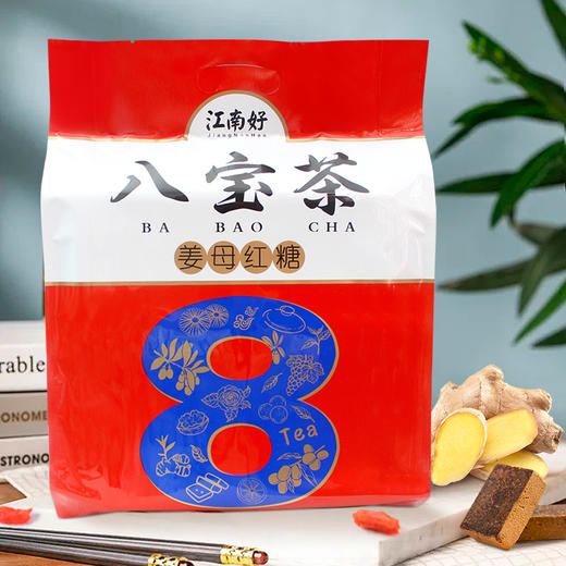 江南好姜母红糖八宝茶600g/袋 商品图0