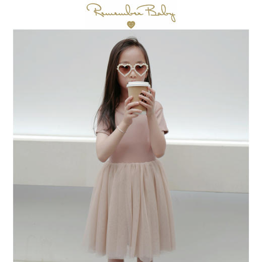 现货 / DREAM | 进口面料制 闪耀芭蕾风连衣纱裙 两色入 商品图0