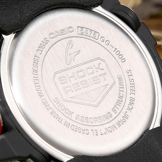 【时计廊】卡西欧(CASIO）小泥王手表 G-SHOCK系列男士运动手表GG-1000-1A5 商品图4