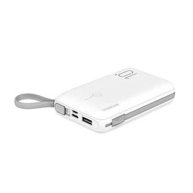 现代HYUNDAI 便携挂绳带一拖三数据线移动电源 YH-P009