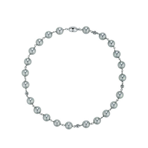 【段奥娟同款】Retro Chic 意大利复古创意饰品 花豹耳钉/项链（真多麻灰） 商品图2