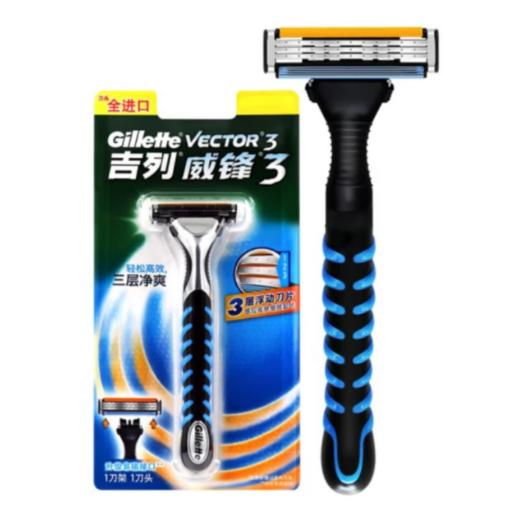 吉列威锋3系三层刀架*一刀头 商品图0