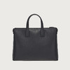 FERRAGAMO 菲拉格慕 男士锤纹小牛皮GANCINI公文包 黑色 24 1210 757916 商品缩略图2