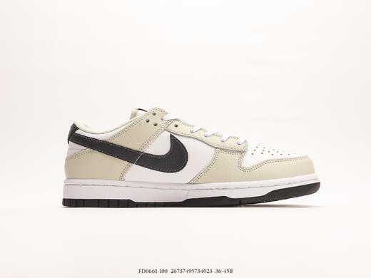 耐克Nike Dunk Low Stencil Swooch休闲运动板鞋FD0661-100男女鞋 商品图1