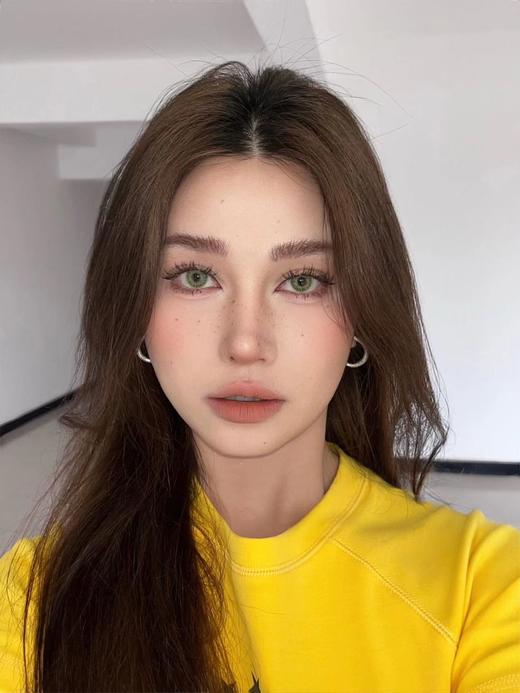 mliilens 美瞳年抛 美杜莎绿 直径14.2mm着色13.7mm 商品图5