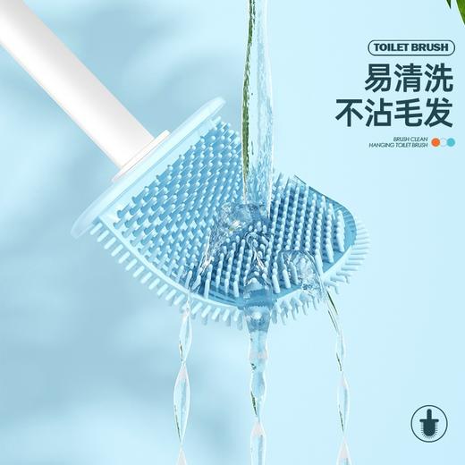 「二合一！两款配色」洁厕刷马桶刷刷子 家用厕所刷套装洗马桶刷子蹲坑洗厕所刷子清洁工具 商品图3