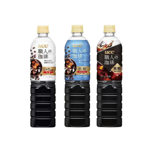 UCC 香甜/低糖/无糖 咖啡饮料900ml 商品图0