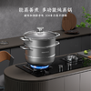 【分仓直发包邮】康巴赫-欧式304不锈钢双层蒸锅KGO-Z28A 商品缩略图2