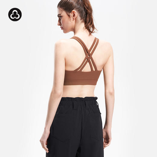 TITIKAACTIVE|中强度 瑜伽服运动跑步健身防震内衣文胸女19B10862 商品图2