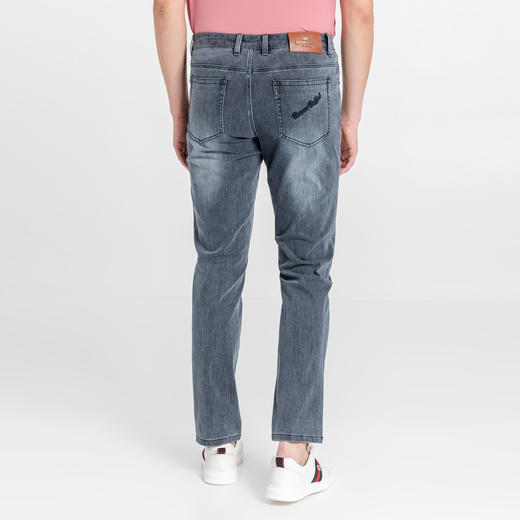 布兰施男士美式复古休闲牛仔裤 商品图3