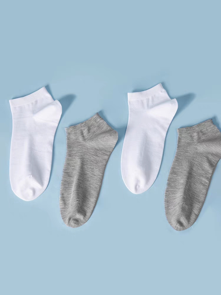 【吸汗透气商务袜】SCHIESSER舒雅袜子男士短袜吸汗透气粘纤商务休闲中筒袜夏季薄款35/21196K