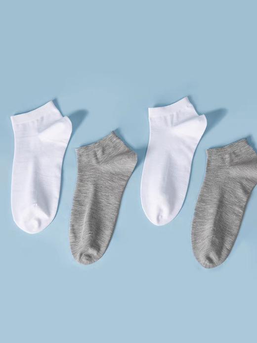 【吸汗透气商务袜】SCHIESSER舒雅袜子男士短袜吸汗透气粘纤商务休闲中筒袜夏季薄款35/21196K 商品图0