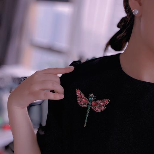 甄选·中古风 重工精制 蜻蜓胸针 商品图8