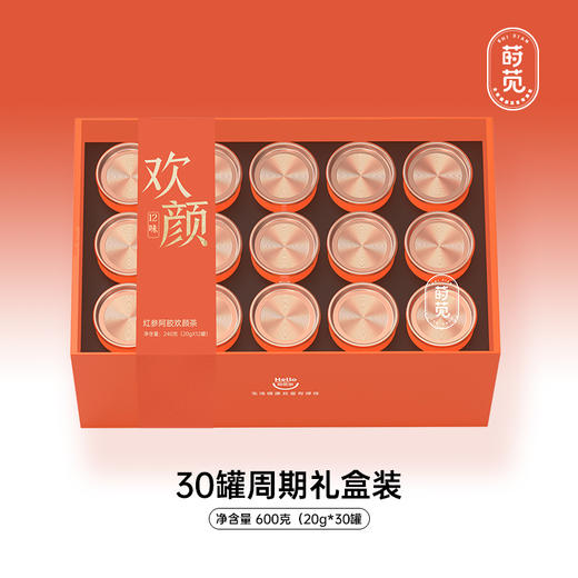 莳苋12味红参阿胶欢颜茶（女款茶）600g 商品图0