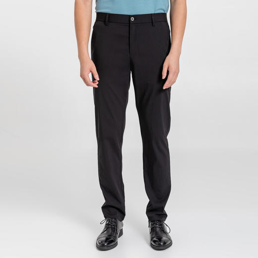 布兰施男士舒适棉混纺休闲裤 商品图3