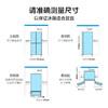 【下单前咨询地址库存】美的（Midea）61厘米薄407升一级智能双变频十字双开门对开四开门家用电冰箱大容量超薄可嵌入式 BCD-407WSPZM(E)月夜灰冰箱 商品缩略图6