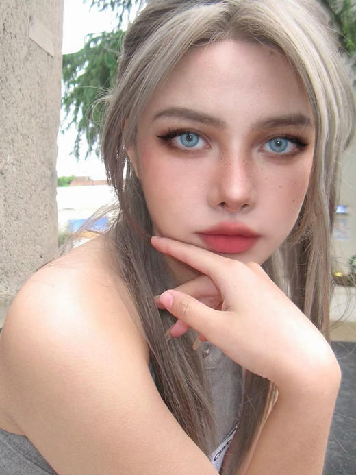 kumicon 美瞳月抛 失控赛博 直径14.2mm着色13.7mm 商品图1