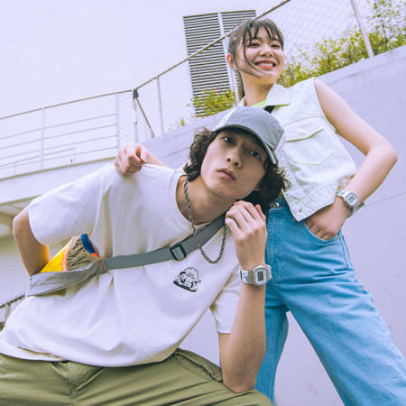 【时计廊】卡西欧(CASIO) 手表 大理石纹设计 特殊表盒 防水防震运动表款GM-5600MA-7PRM 商品图2