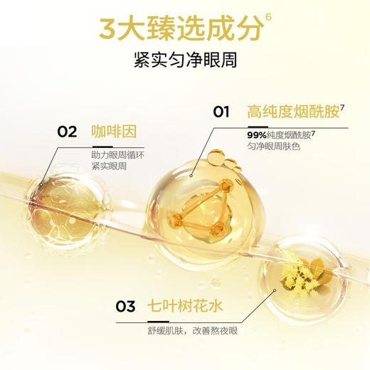 润百颜玻尿酸淡纹焕颜精华眼膜6g*5支 商品图6