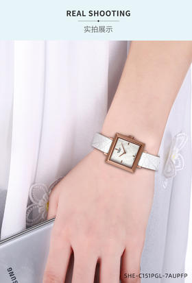 【时计廊】卡西欧 CASIO  SHEEN系列 女士石英腕表 SHE-C151PGL-7A