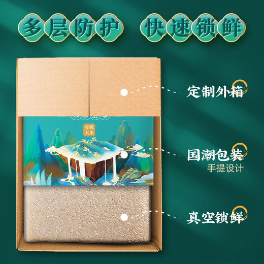 【惠州外运】隆平芯米 五常基地2.5kg/5kg 五常有机大米 商品图5