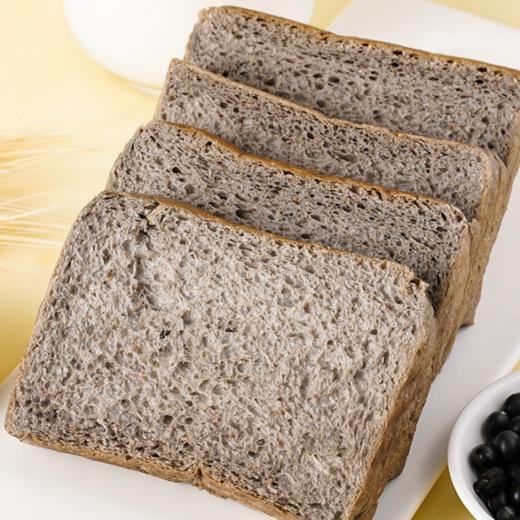 【轻食代餐新选择！五黑全麦面包吐司五谷杂粮】麦香浓郁，粗粮饱腹，香味四溢软绵有嚼劲，补充日常能量，早餐代餐糕点粗粮健康特价清仓 商品图1