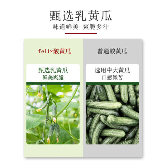 菲力斯切片酸黄瓜370g 商品图7