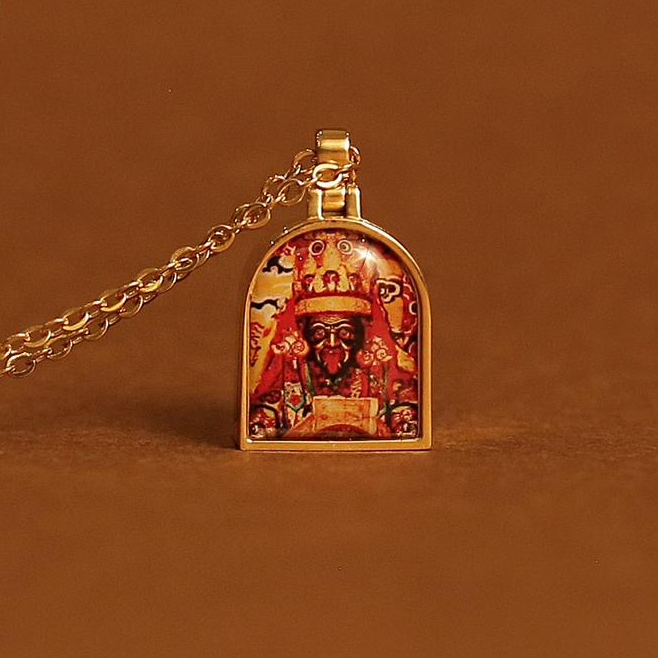 【扎基拉姆噶乌盒】西藏扎基寺财神，扎基寺装藏加持，扎基寺恭请