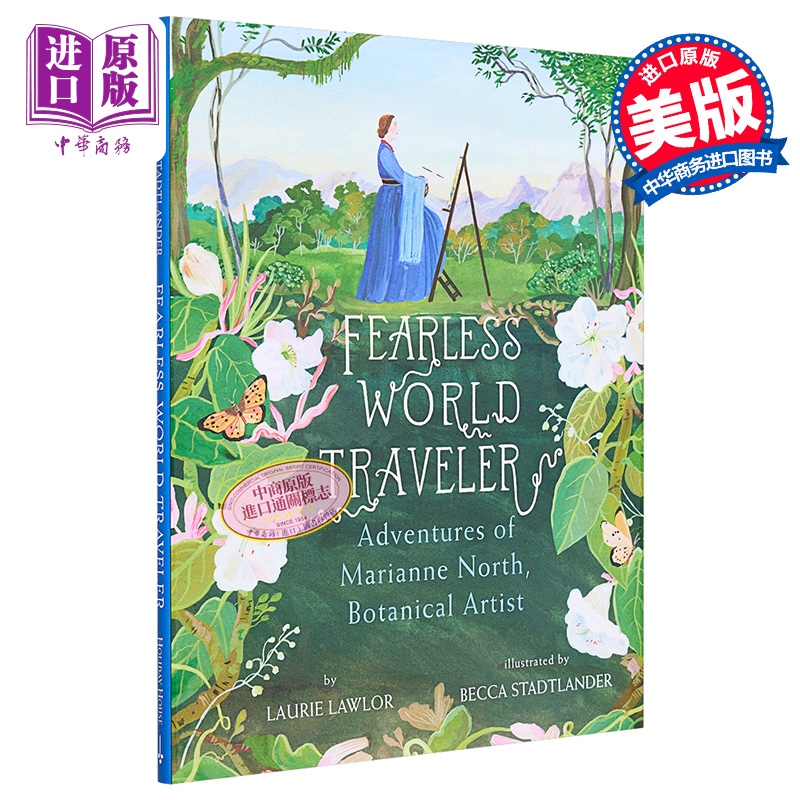 【中商原版】Becca Stadtlander 无所畏惧的世界旅行 Fearless World Traveler 大自然动植物科普图画书 儿童绘本英文原版进口