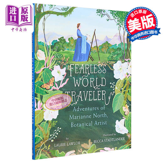 预售 【中商原版】Becca Stadtlander 无所畏惧的世界旅行 Fearless World Traveler 大自然动植物科普图画书 儿童绘本英文原版进口 商品图0