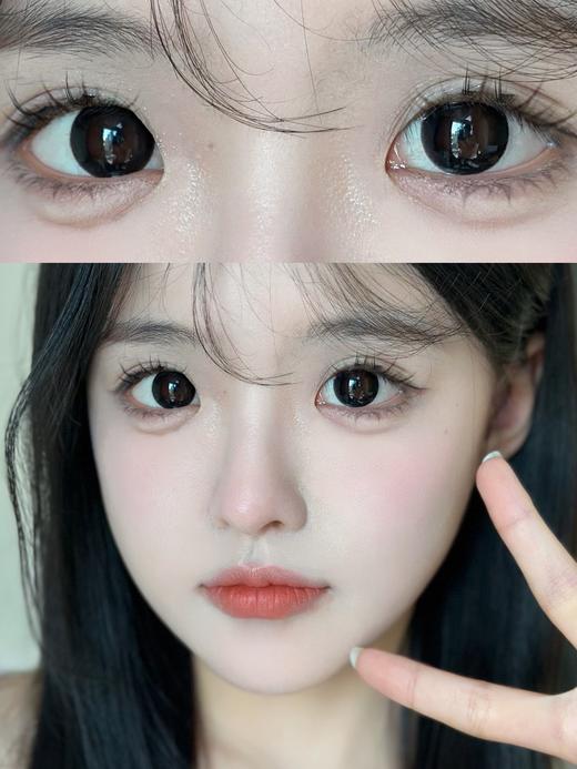 初恋黑（硅水凝胶）约14.5mm 着色13.8【年抛】 600/650度缺货 商品图0