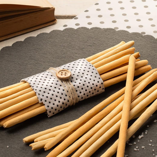 意大利勒尔玛原味/迷迭香味/芝麻味面包棒120g 酥脆美味无添加无蔗糖 050077-1/050077-2/050077-3 商品图1