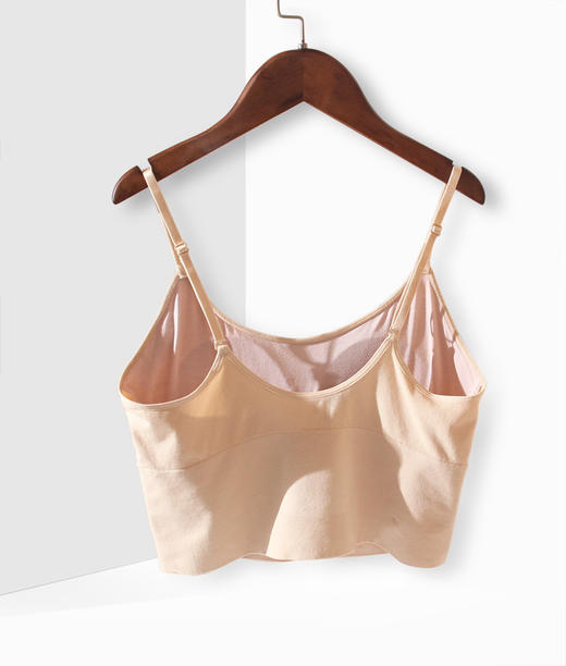 【必败榜——蚕丝文胸 适合外穿或不扣扣子】很舒适 但是内搭摩擦会起球 桑蚕丝娇气 适合爱运动 爱出汗 单穿的宝宝 轻奢普拉提 真丝吊带内衣文胸 商品图4