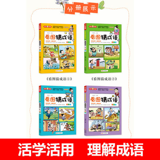 看图猜成语（彩图版）全套4册 商品图1