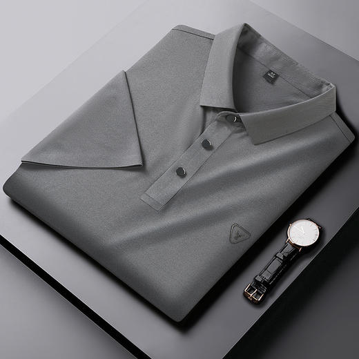 【新款DWP】大依优型短袖Polo衫翻领加肥加大夏季上衣男士半袖 商品图3