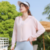 【时尚便捷轻松防晒】防晒衣女夏季轻薄透气防紫外线短款连帽披肩户外百搭防晒服 商品缩略图8